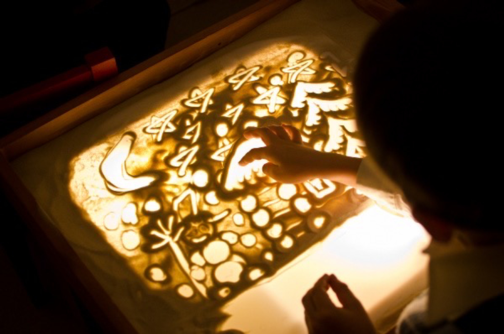 Световая доска для рисования песком Игрушки Светлые эмоции #1 — 9-0360