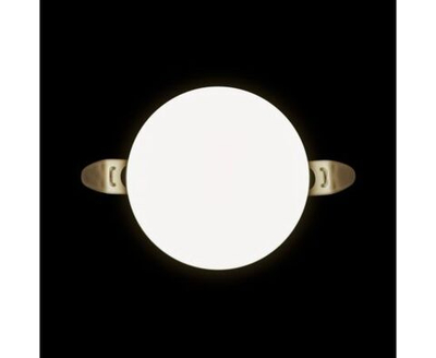 Светодиодная встраиваемая безрамочная панель FLP 9Вт, 4000К, d90х21мм, белый