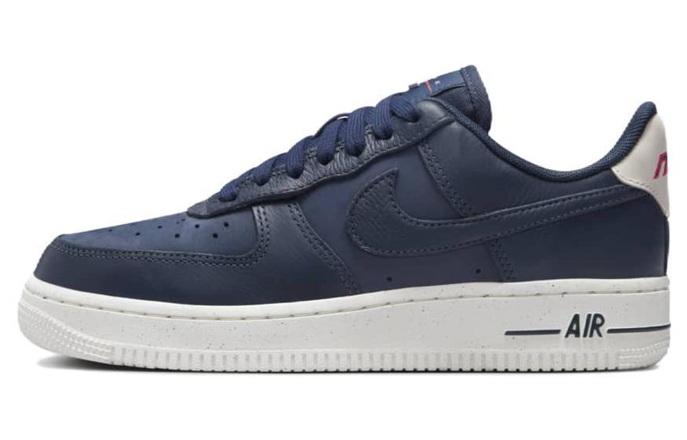 Кроссовки Nike Air Force 1 Low "Navy Red" (Женская размерная сетка)