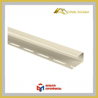 Джей профиль Альта профиль Т-15  Кремовый  3м