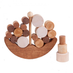 Деревянный балансир Кораблик  Леснушки