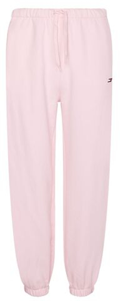 Женские теннисные брюки Tommy Hilfiger Relaxed Branded Sweatpant - поясtel pink