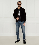 Кожаная куртка бомбер Joflag BOSS ORANGE - черный(50519197)