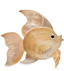Decor and Gift 54-008-02 Декоративное изделие из перламутра «Рыба»