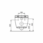 Унитаз TECE One 9700204 безободковый
