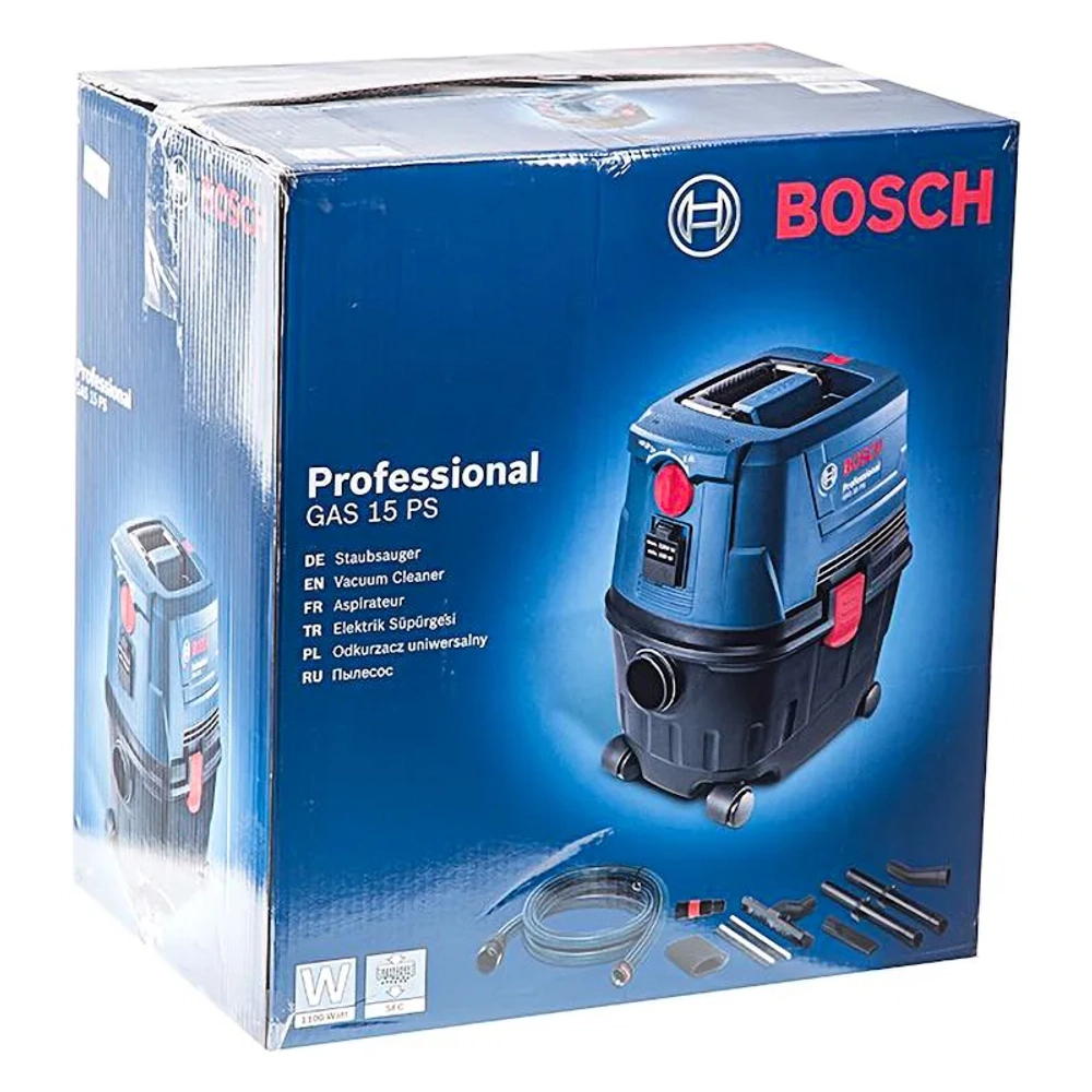 Bosch GAS 15 PS Professional строительный пылесос 06019E5100