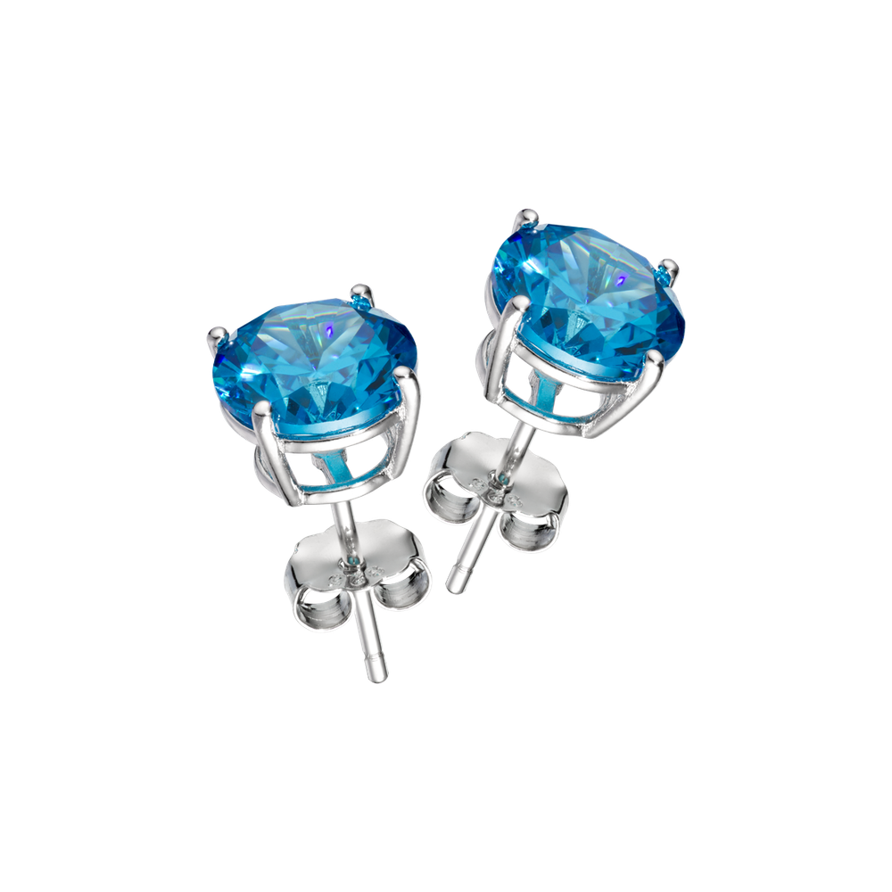 Серьги пусеты Topaz L