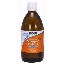 NOW Omega-3 Fish Oil Лимонный вкус 500 мл