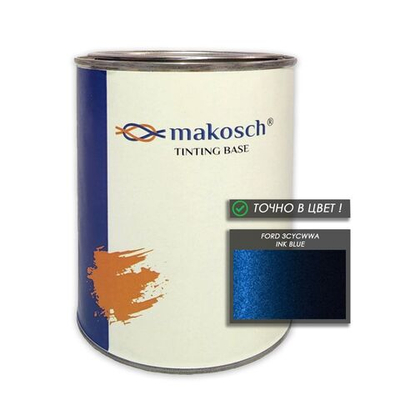 Автоэмаль makosch/FORD 3CYCWWA, Базовая эмаль, синий, перламутр, 800мл.