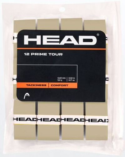 Теннисные намотки Head Prime Tour 12P - grey
