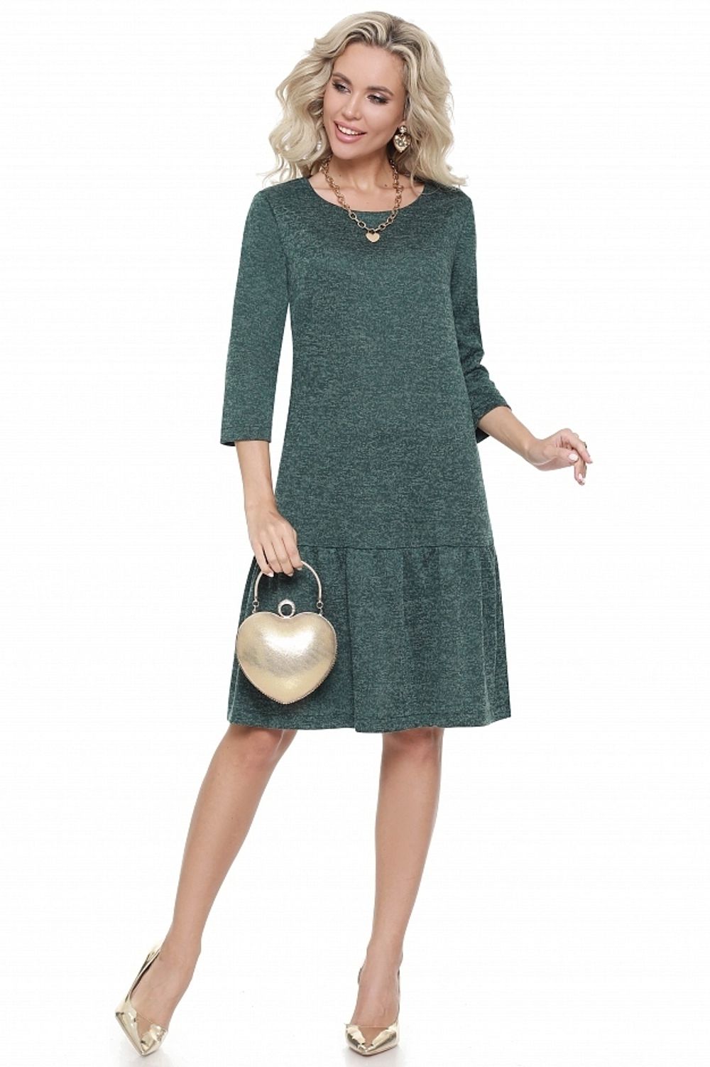 Платье Чувство гармонии, грин DStrend (Акция)