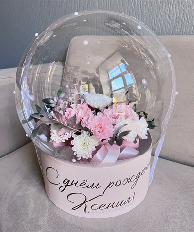 Цветы в шаре №10