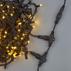 UCX-F90 T20-2M-BK Провод-шина для гирлянд серии F90PRO. 2м. 20 Т-коннекторов. шаг 10см. Статика-мерцание. IP67. Черный. TM Uniel