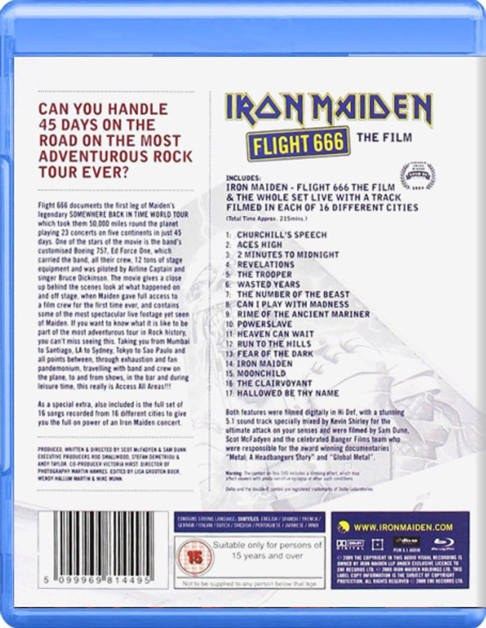 Iron Maiden / Flight 666 - The Film (Blu-ray)