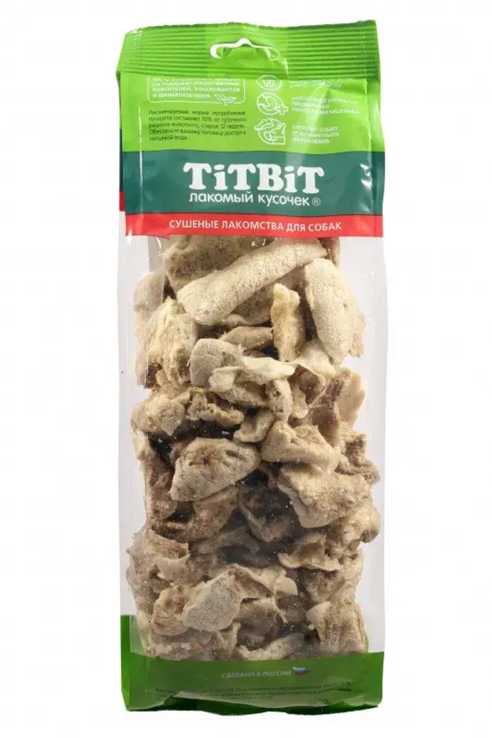 Titbit лакомство для собак легкое говяжье xxl - 67 г