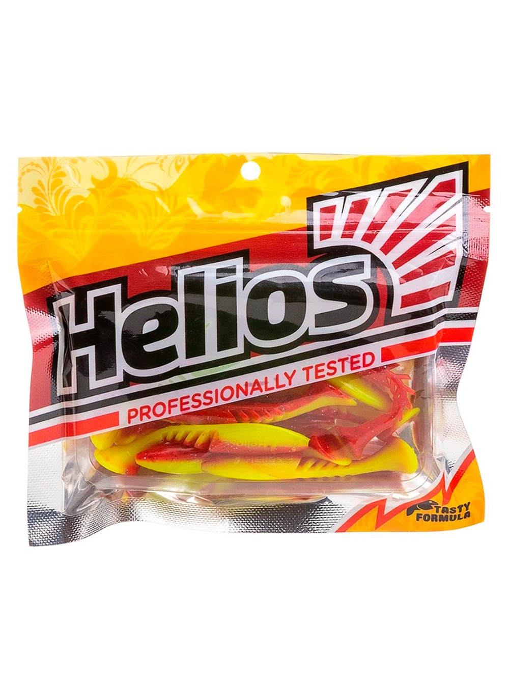 Виброхвост Helios Slash 2,64"/6,7 см Fio 10шт. (HS-19-012)