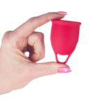 Красная менструальная чаша Iona M (Цвет: красный)