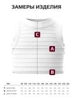 Топ для девочки летний