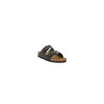 Шлепанцы кожаные arizona nl Birkenstock - черный(51193)
