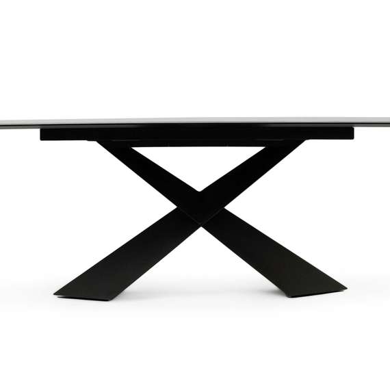 Обеденный стол Reagan 200х100 см, черная керамика