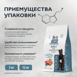 Корм для собак сухой BRIT CARE с индейкой и уткой для собак крупных пород Dog Adult Large Chondroprotectors 3кг