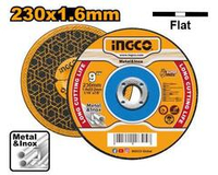 Круг отрезной 41 230х1.6х22 A 30 RBF INGCO MCD162301