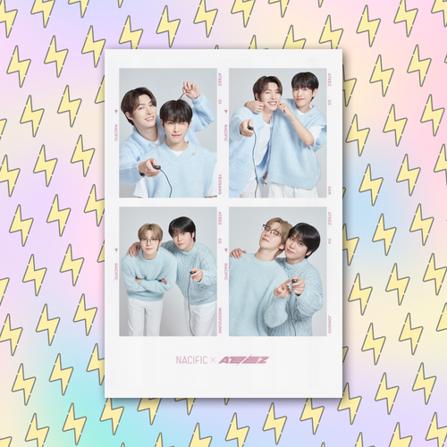 Плюшка / Открытка #066 / ATEEZ