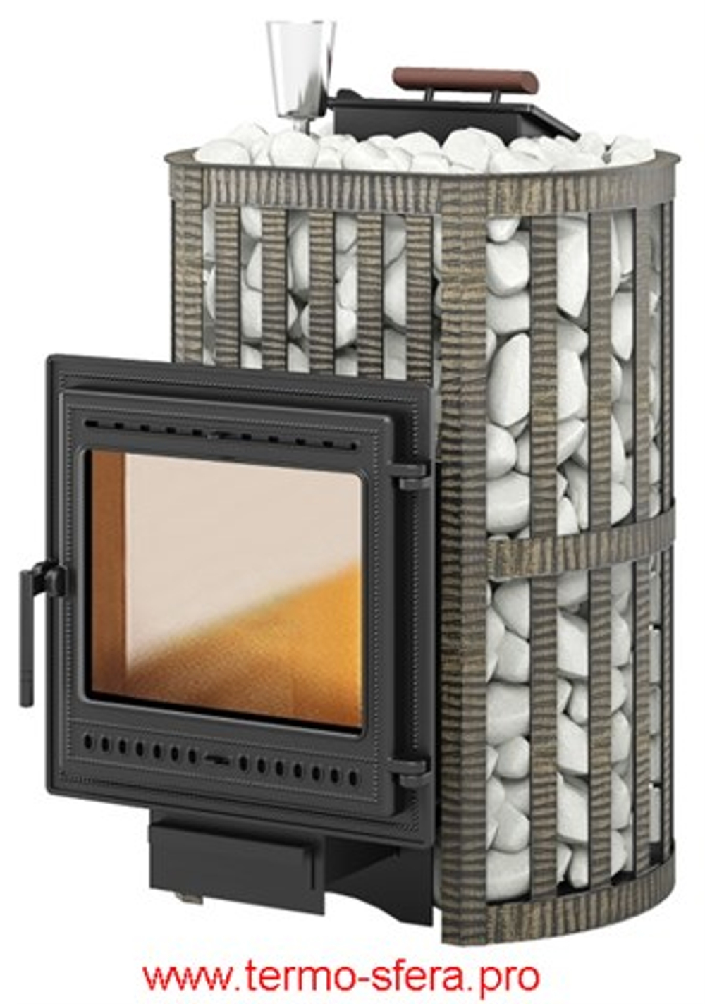 Печь ВЕЗУВИЙ Ураган Ковка 22 (505)