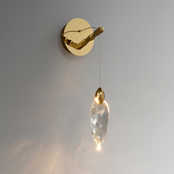 Настенный светильник MT9176-1W titanium gold