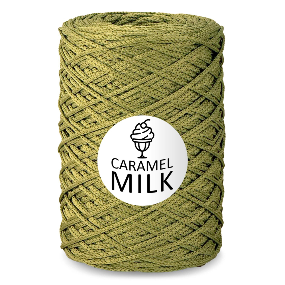 Шнур Caramel Milk, 3мм, 300м, 100% полиэфир (1 шт.)