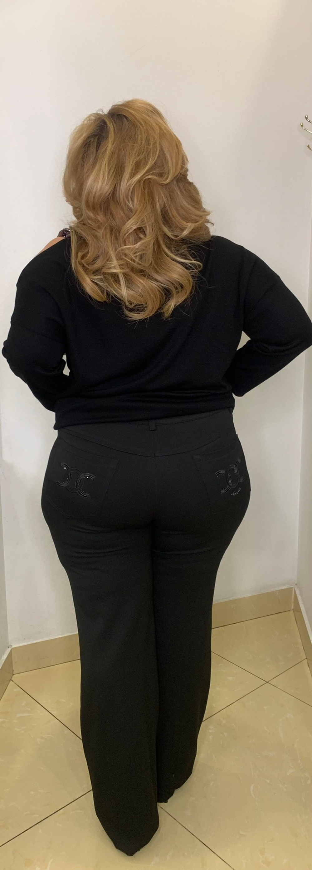 Черные  французские брюки