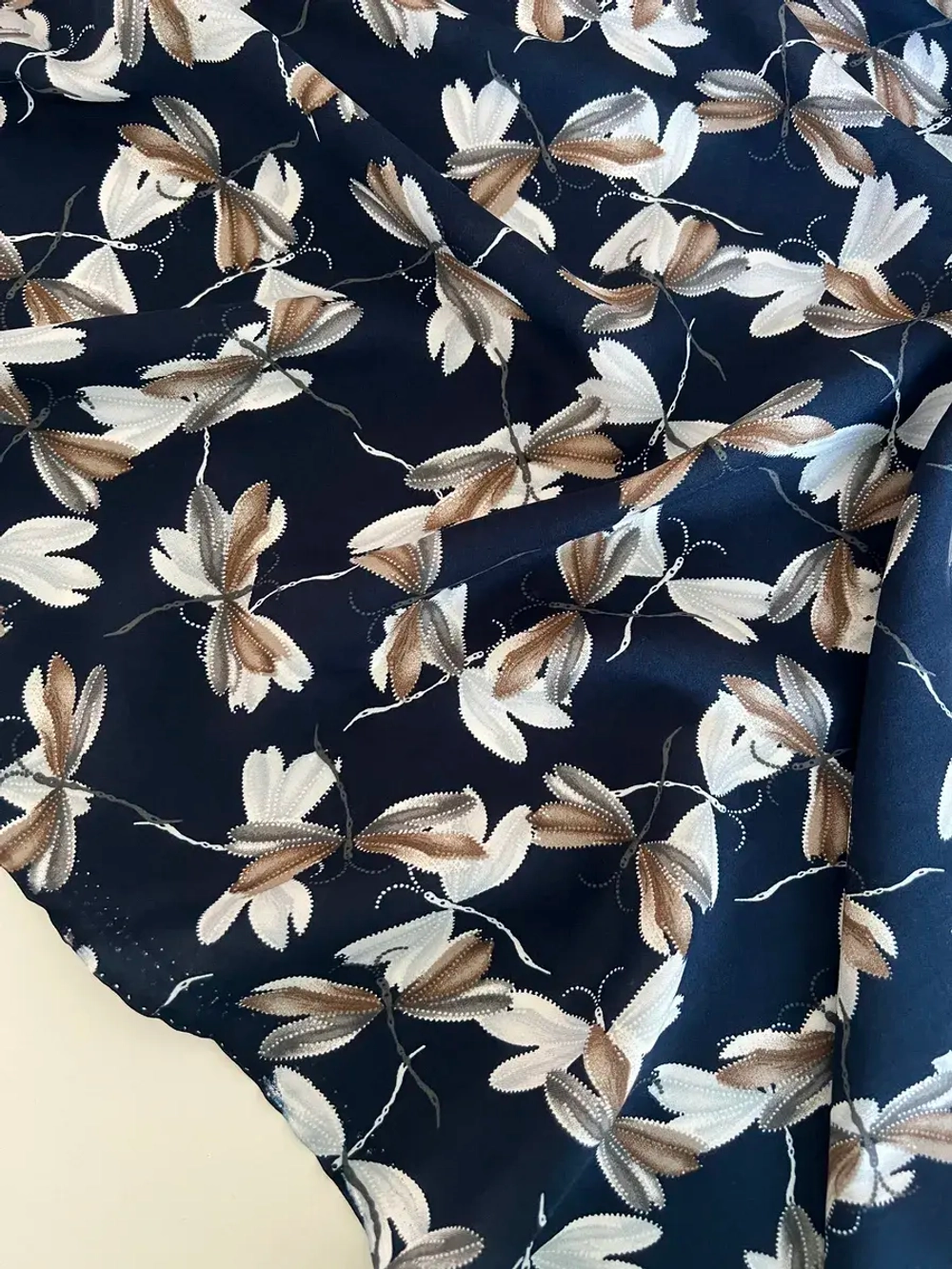 Ткань штапель для шитья 2,2 м плательная вискоза