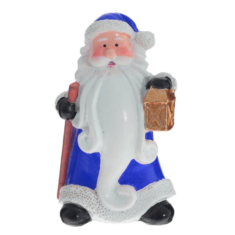 GAEM Фигурка декоративная "Дед мороз", L5 W3 H7 см, 2в.