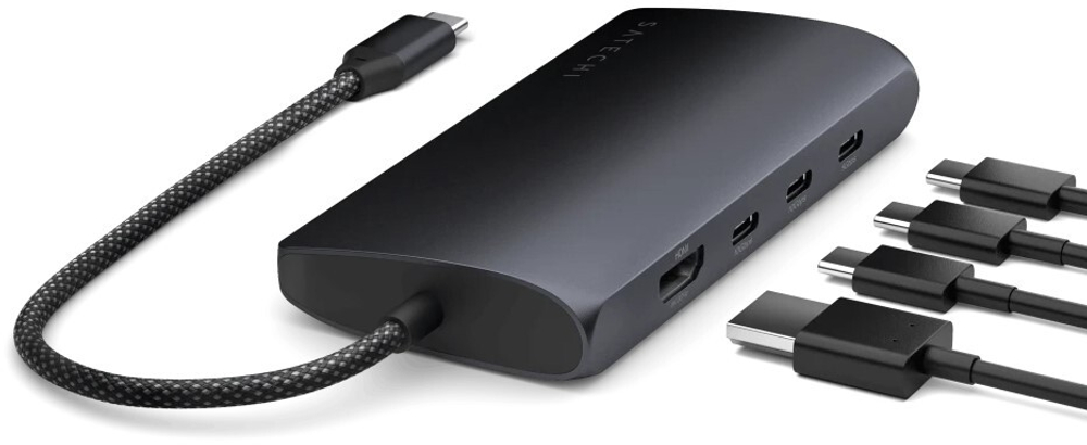 Док-станция  Satechi USB-C Multiport Adapter 8K with Ethernet V3