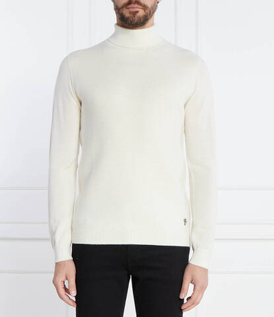 Хлопковый гольф Karl Lagerfeld - кремовый(655009 534399)