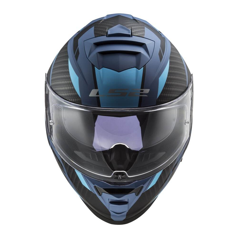 LS2 Мотошлем интеграл FF800 STORM 2 RACER матовый синий