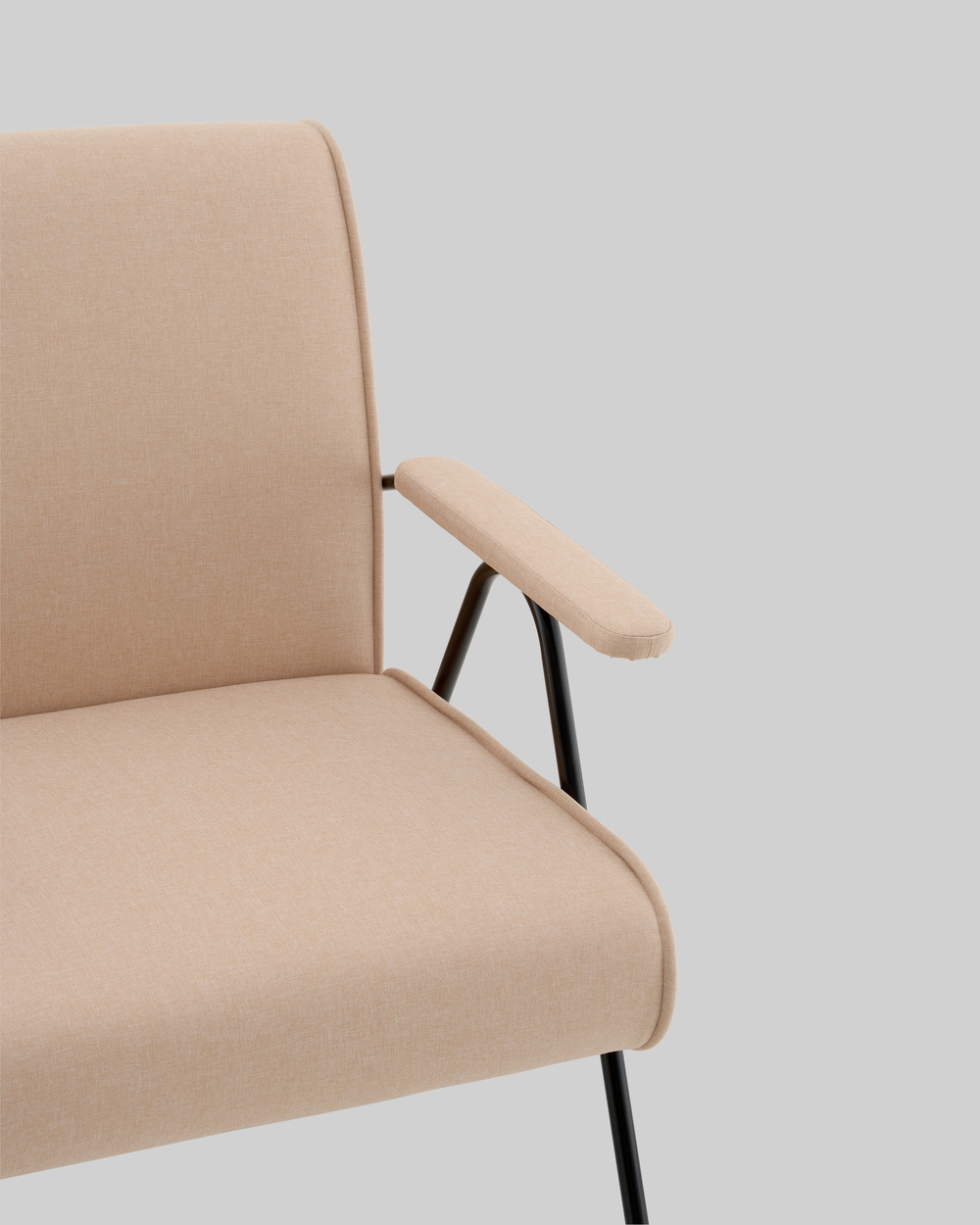 Кресло Эндино рогожка бежевый