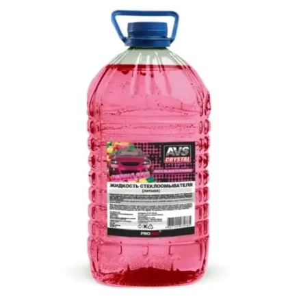Жидкость стеклоомывателя (лето) ПЭТ 5л AVS A07578S