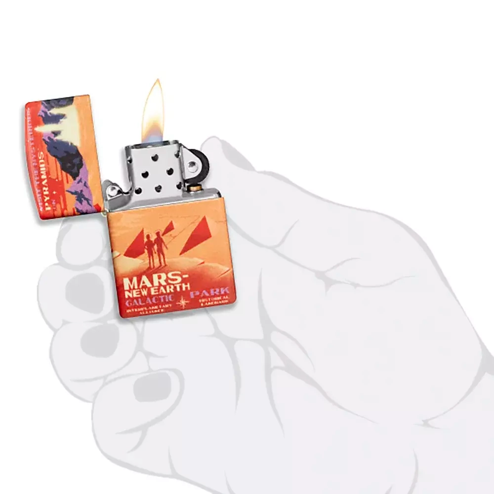 Зажигалка Zippo 49634 Mars Design, Matte