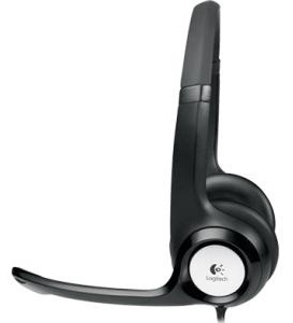 Наушники Logitech Stereo Headset H390 черный