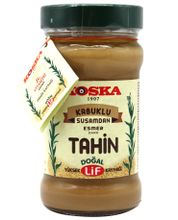 Кунжутная паста тёмная Koska Tahin dark sesame paste 300 г, 2 шт