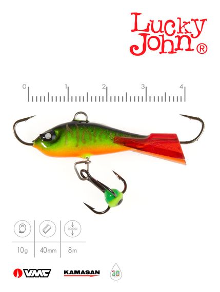 Балансир Lucky John BALTIC 4 с тр. 40мм/301RT блистер