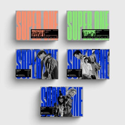 Альбом SupreM - Super One 1st Album KOREA RELEASE 5 Version SET