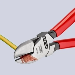 Кусачки боковые черненые 160 мм Knipex 70 01 160