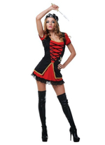 Костюм Гроза морей SM (42-44) (Цвет: красный с черным)