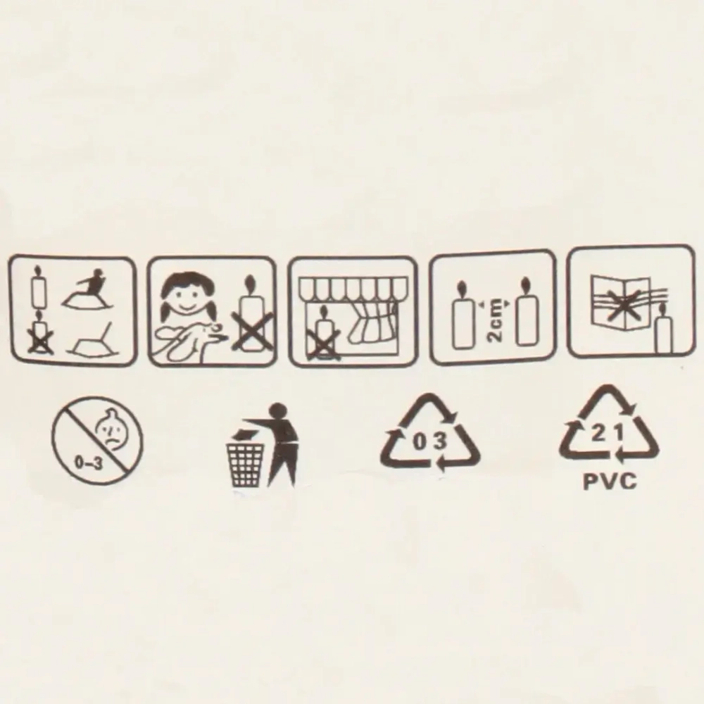 Свечи для торта Цифра Звёздный праздник «7», розовый