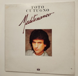Винтажная виниловая пластинка LP Toto Cutugno Mediterraneo (Италия 1987)