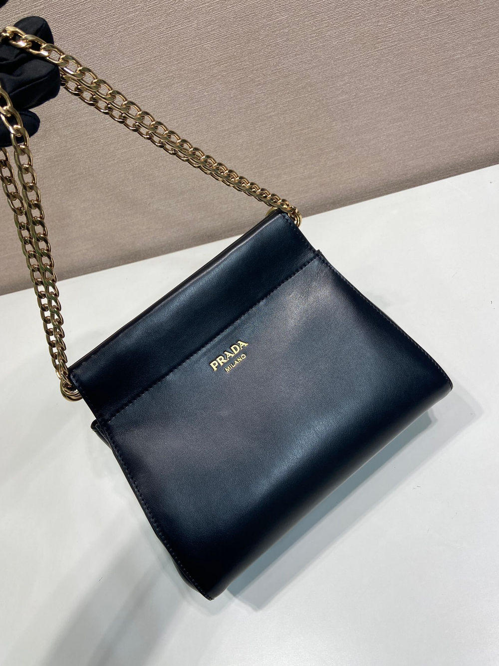Prada Enchaine Mini Leather Bag 22 cm