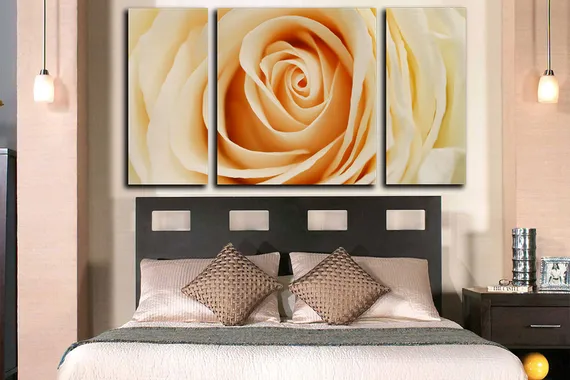 Модульная картина "Нежная роза"