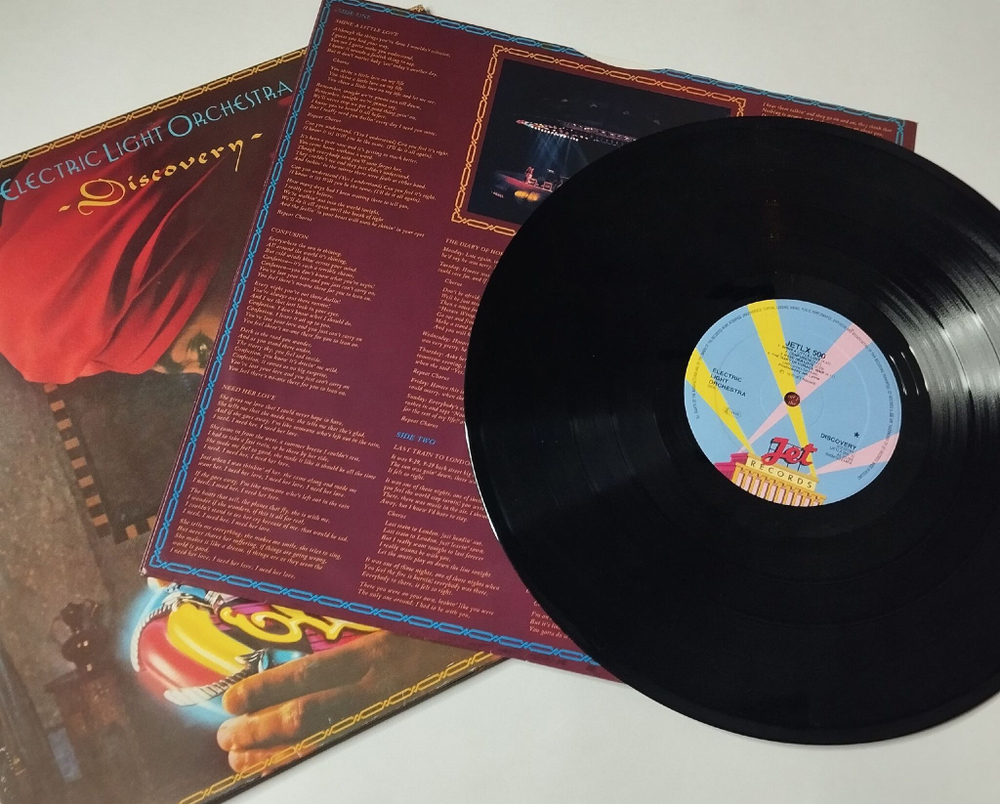 Винтажная виниловая пластинка LP Electric Light Orchestra Discovery (Holland 1979)